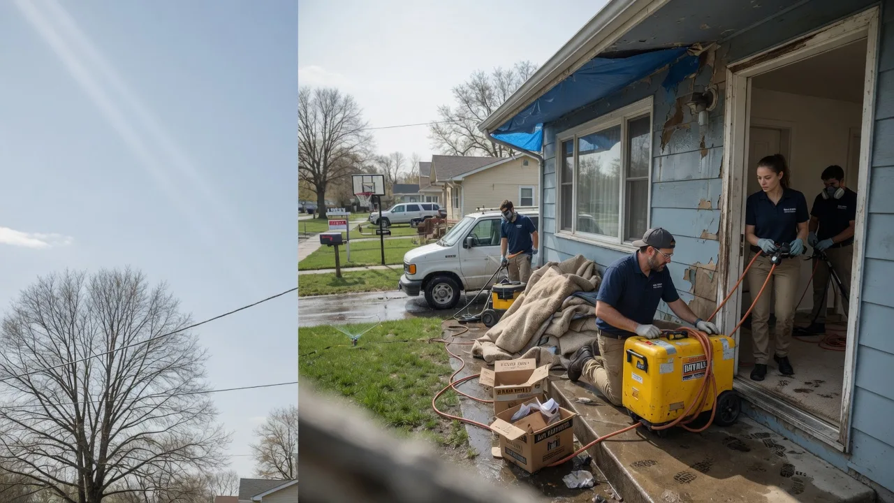 Basement Flood Cleanup in Olla, LA near me